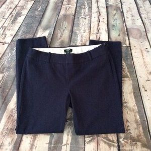 J.Crew navy blue ankle pants size 4
